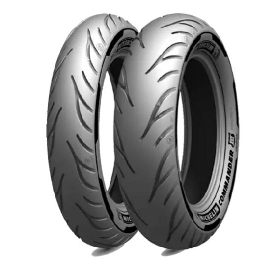 Par Pneu Moto Michelin COMMANDER 3 100/90 B19 + 170/80 B15 Shadow 600 Dragstar 650 Menor preço em Par Pneu Moto Michelin COMMANDER 3 100/90 B19 + 170/80 B15 Shadow 600 Dragstar 650