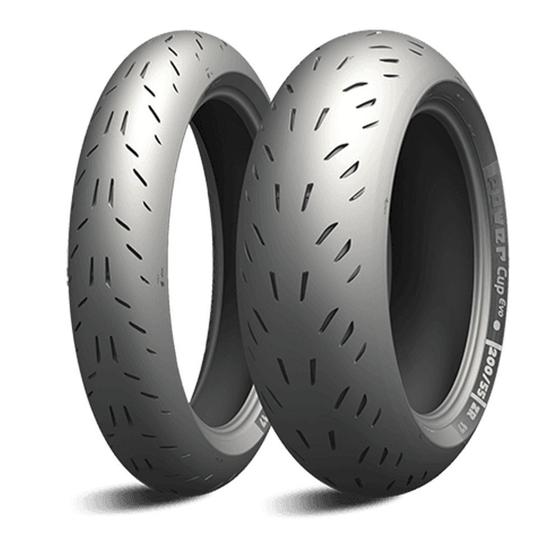 Imagem de Par Pneu Moto Michelin POWER CUP EVO 110/70 ZR17+140/70 ZR17