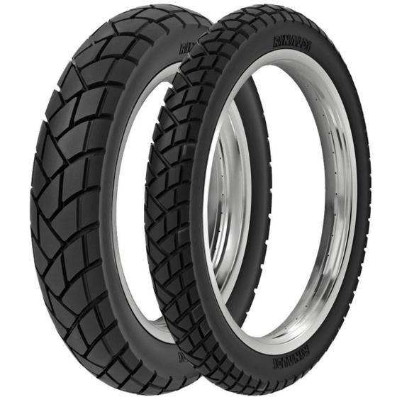 Par Pneu Nx650 Xt660 130/80-17 + 90/90-21 R34 Rinaldi Menor preço em Par Pneu Nx650 Xt660 130/80-17 + 90/90-21 R34 Rinaldi