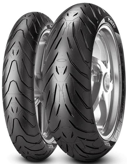Par Pneu Pirelli 120/70r-17 + 180/55zr-17 Angel St Cb650 Mt07 Menor preço em Par Pneu Pirelli 120/70r-17 + 180/55zr-17 Angel St Cb650 Mt07