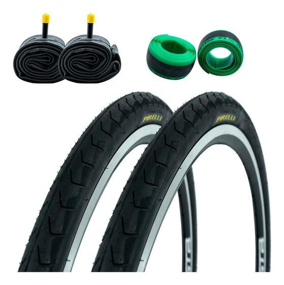 Imagem de Par Pneu  Pirelli Phantom Street 26 X 1.50 + 2 Câmaras +fita