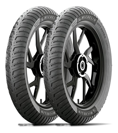 Imagem de Par Pneu Titan 160 Michelin 80/100-18 + 100/90-18 City Extra