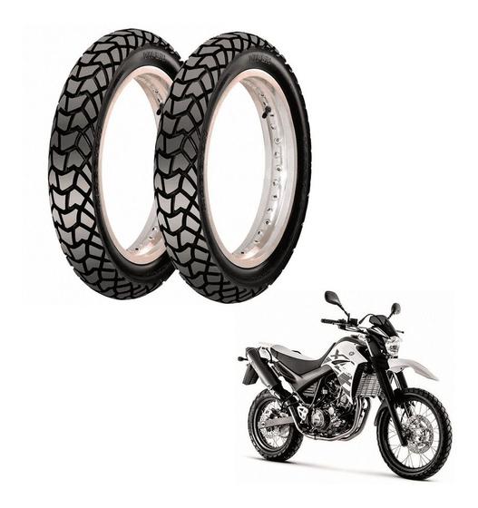 Par Pneus 90/90-21 + 120/80-18 Xtz Tenere 250 Maggion Novo Menor preço em Par Pneus 90/90-21 + 120/80-18 Xtz Tenere 250 Maggion Novo