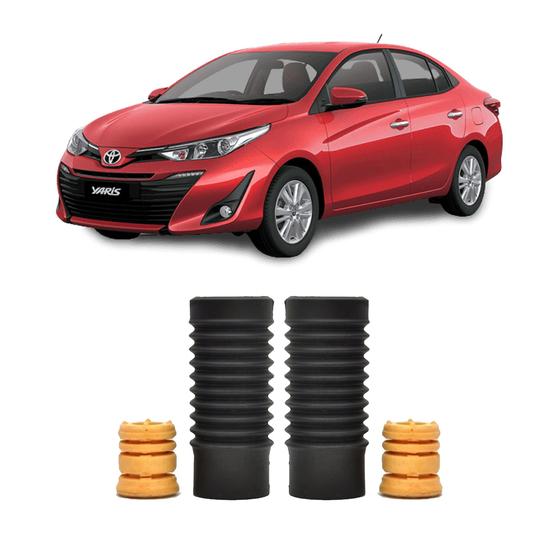 Imagem de Par Reparo Batente Dianteiro Toyota Yaris Sedan 2019 2020 21