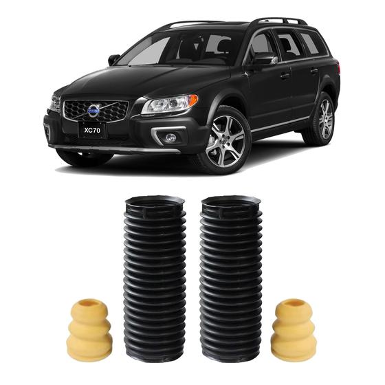 Imagem de Par Reparo Batente Dianteiro Volvo Xc70 2007 2008 2009 2010