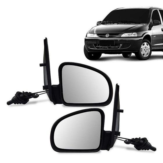 Imagem de Par Retrovisor Celta 2000 a 2006 2/4 portas com controle