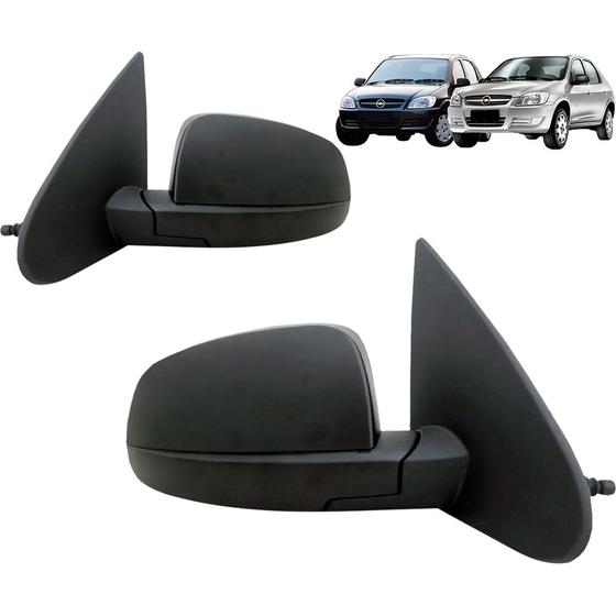 Imagem de Par Retrovisor Externo Celta Prisma 07/11 com Controle Le + Ld