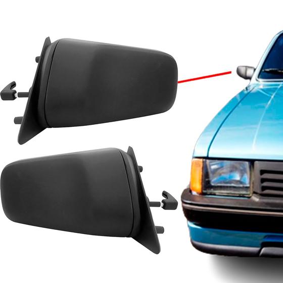 Imagem de Par Retrovisor Externo Chevette 87/93 com Controle Le + Ld