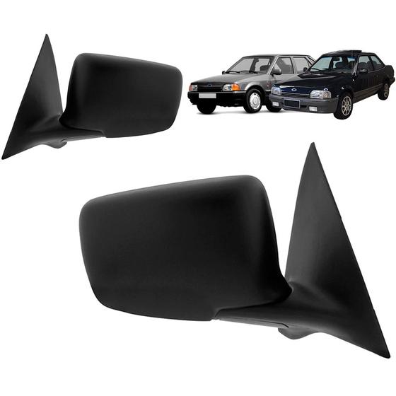 Imagem de Par Retrovisor Externo Compativel Escort Verona 92/96 sem Controle Le + Ld