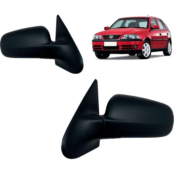 Imagem de Par Retrovisor Externo Gol G3 City 00/07 sem Controle Le + Ld 4p