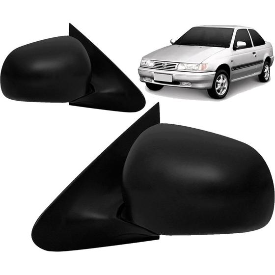 Imagem de Par Retrovisor Externo Logus Pointer 94/99 com Controle Le + Ld