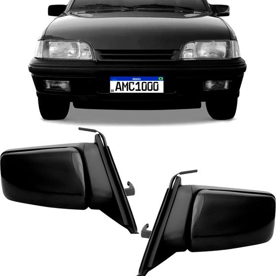 Imagem de Par Retrovisor Externo Monza 91/93 com Controle Le + Ld
