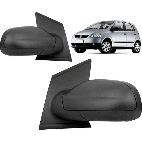 Imagem de Par Retrovisor Externo Spacefox Fox 03/08 com Controle Le  + Ld 2p/4p