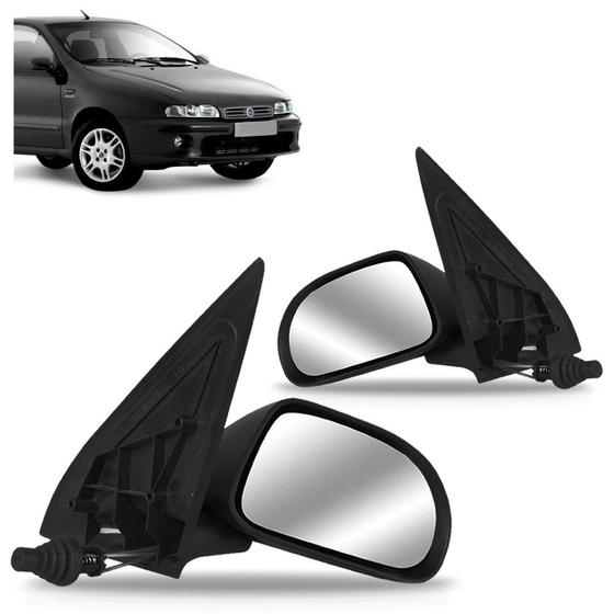 Imagem de Par Retrovisor Marea Brava 1998 99 00 01 A 2007 Com Controle