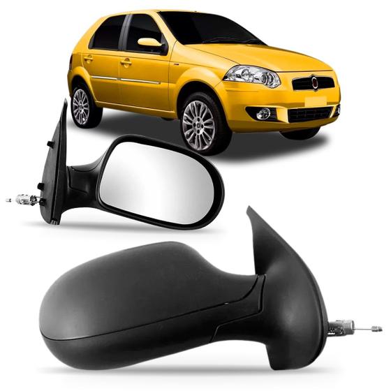Imagem de Par retrovisor palio 2011 2012 2013 2014 com controle 4 portas