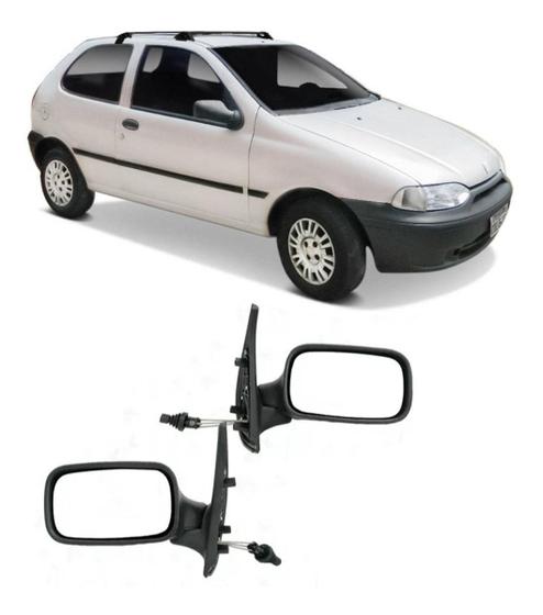 Imagem de Par Retrovisor Palio 96 97 98 99 00 2 Portas Com Controle