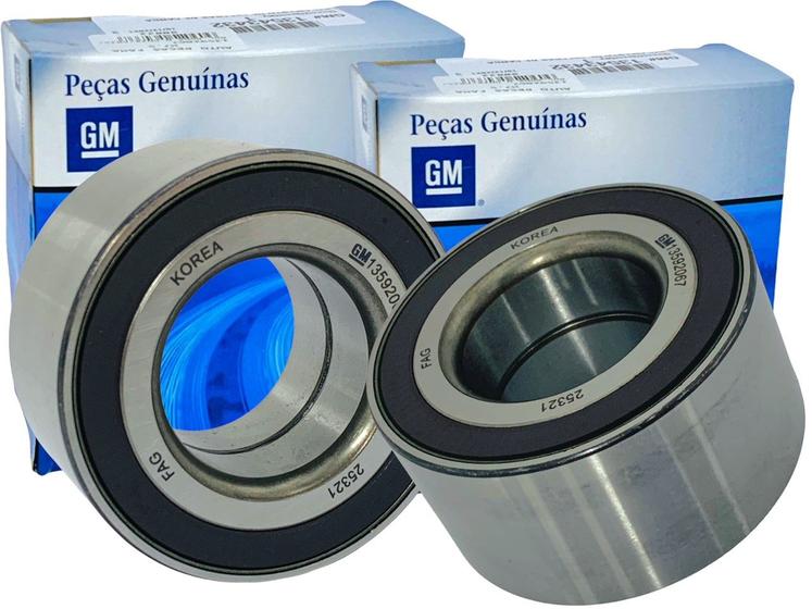 Imagem de Par Rolamento Roda Dianteira Onix Cobalt Spin Sonic Tracker Orig. GM 13543432