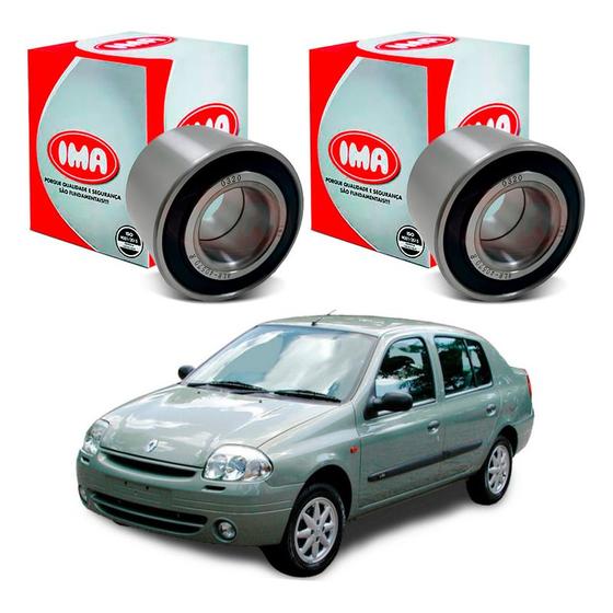 Imagem de Par Rolamento Roda Traseira Clio Sedan 1.0 1.6 2000 A 2003