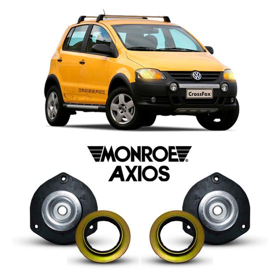 Imagem de Par Suporte C/ Rolamento Suspensão Dianteira Volkswagen Crossfox 2005 2006 2007 2008 2009 2010 2011 2012 2013 2014