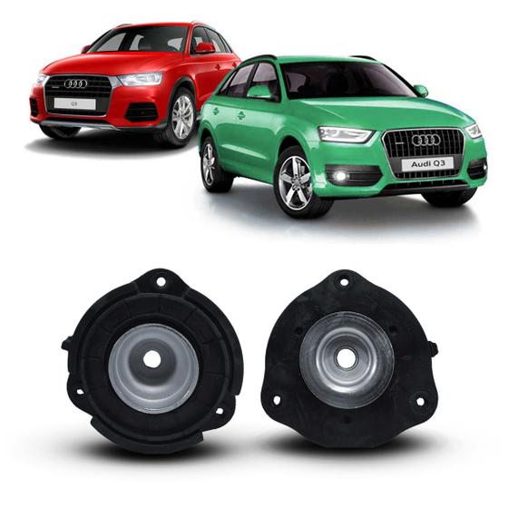 Imagem de Par Suporte Coxim Amortecedor Dianteiro Audi Q3 2012 2013 2014 2015 2016 2017 2018 2019