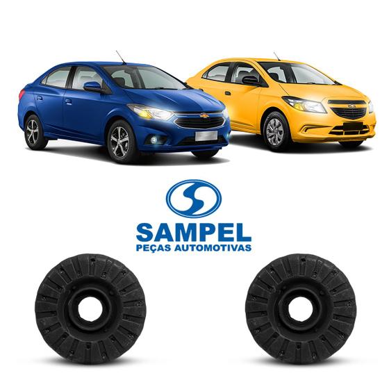 Imagem de Par Suporte Suspensão Dianteira Chevrolet Prisma 2013 A 2018