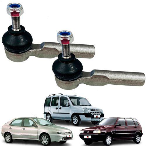 Imagem de Par Terminal De Direção Alfa Romeo Fiat 145 146  Spider Brava Coupe Doblo Marea Uno 1994 1995 1996 1997 1998 1999 a 2010