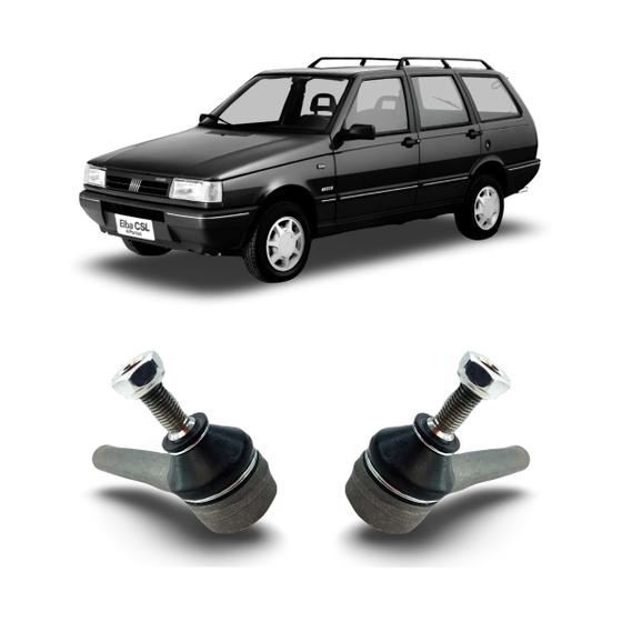 Imagem de Par Terminal De Direção Ponteira Articulação Pivô Suspensão Dianteira Fiat Elba 1992 1993 1994 1995 1996