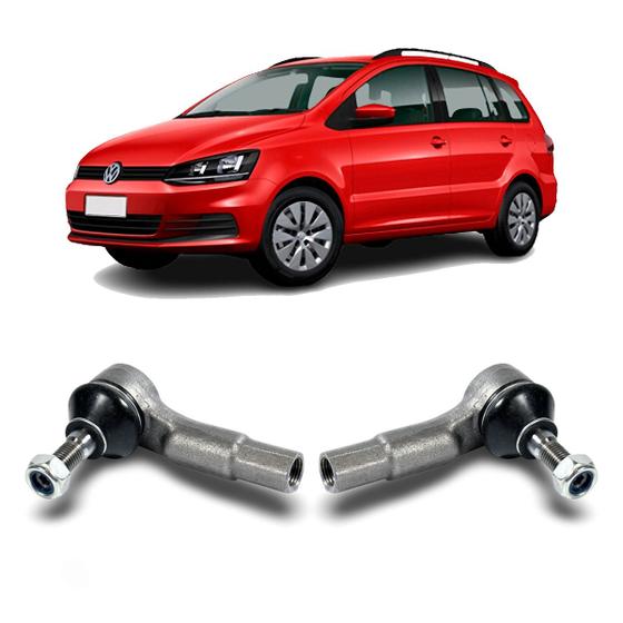 Imagem de Par Terminal De Direção Ponteira Articulação Pivo Volkswagen Spacefox 2011 2012 2013 2014 2015 2016 2017 2018 2019