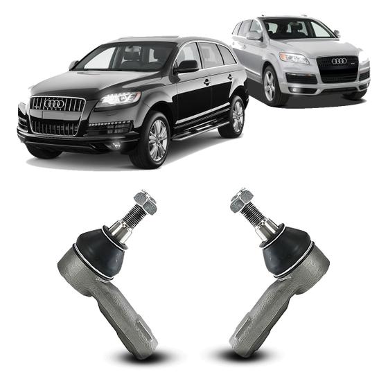 Imagem de Par Terminal de Direção Ponteira Pivo Dianteiro Audi Q7 2006 2007 2008 2009 2010 2011 2012 2013 2014 2015