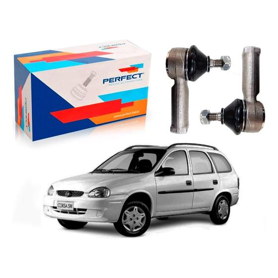 Imagem de Par Terminal Direção Hidraulica Corsa Wagon 1.6 1997 A 2002
