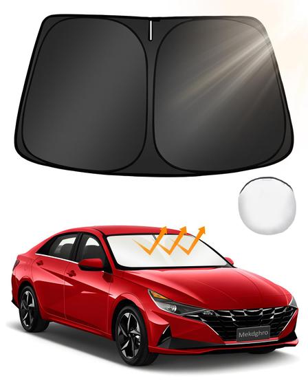 Imagem de Pára-brisa Sun Shade Mekdghro Custom Fit H-yun-dai Elantra