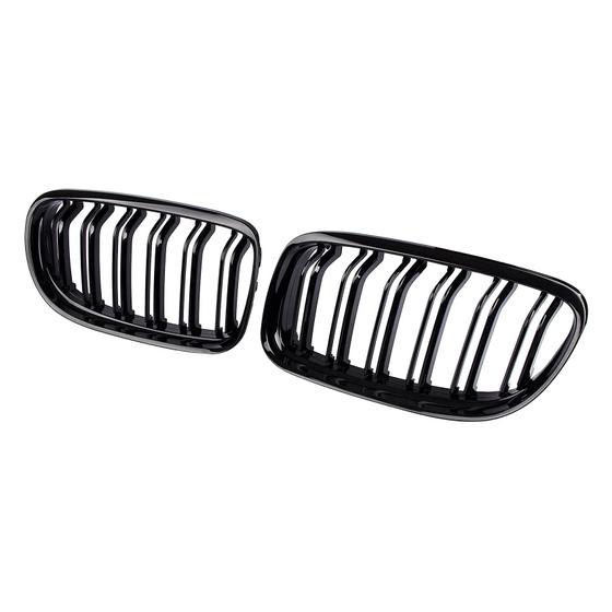 Imagem de Pára-choque dianteiro Kidney Grille DOCAS Gloss Black para BMW E90