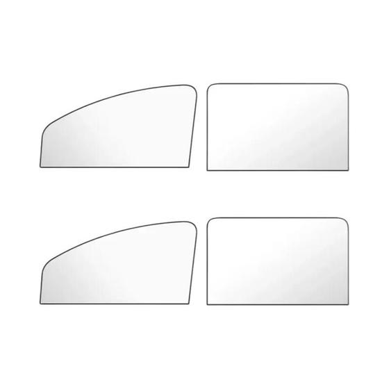 Imagem de Para-sol Magnético de Titânio para Carro - Dupla Face com Isolamento Térmico