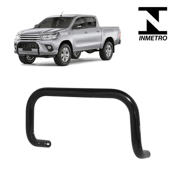 Imagem de Parachoque de Impulsão Hilux 2016 2017 2018 2019 2020 Preto