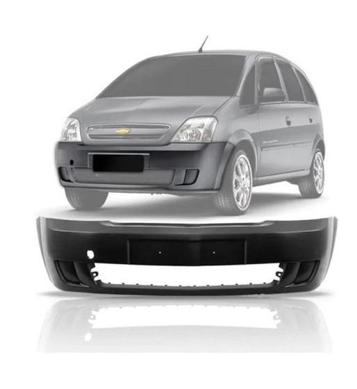 Imagem de Parachoque Dianteiro Chevrolet Meriva 2002 2003 2004 2005 2006 2007 2008 2009 2010 2011 2012 Sem Furo Para Milha