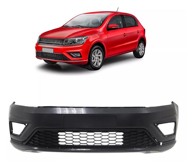 Parachoque Dianteiro Gol G8 2018 2019 2020 2021 2022 Preto - Brawn Car ...
