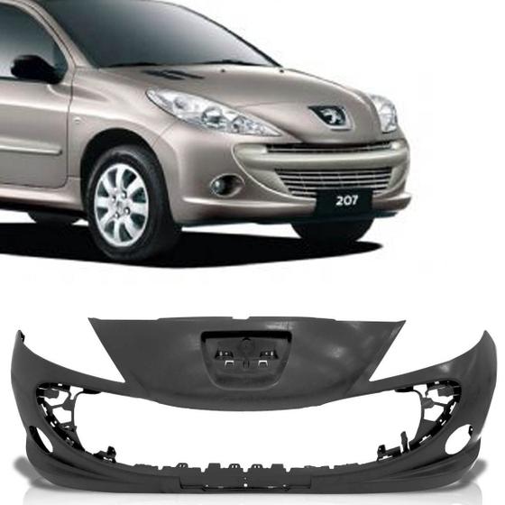 Imagem de Parachoque Dianteiro Peugeot 207 C Furo 08 09 10 11 12 13 14