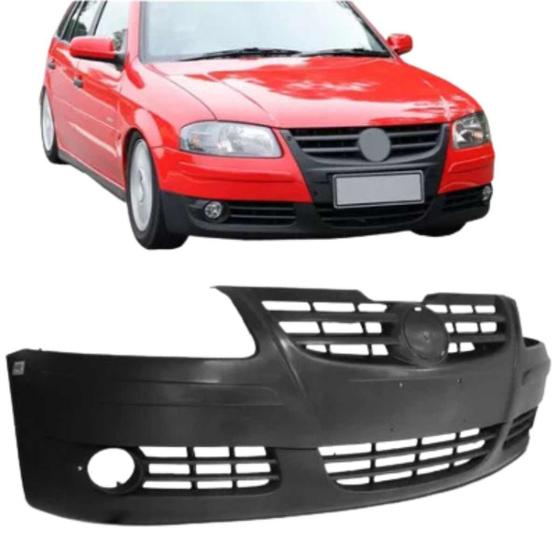 Imagem de Parachoque Dianteiro Volkswagen Gol G4 2006 2007 2008 2009 2010 Com Furo Milha