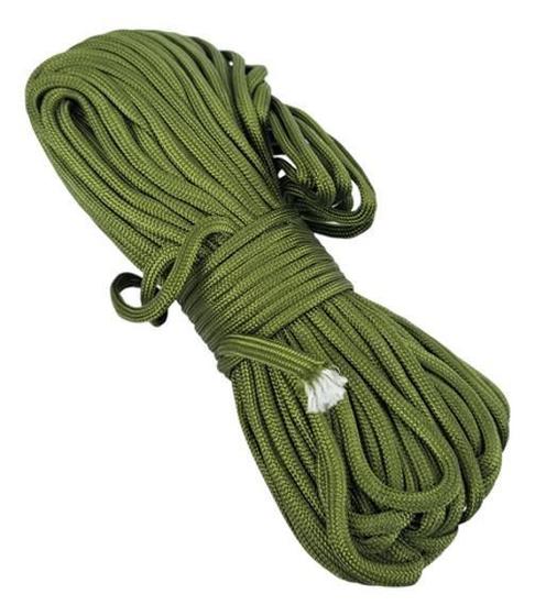 Imagem de Paracord 550 Corda 7 Filamentos 29 M Verde Camping Caminhada