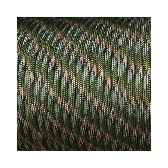 Imagem de Paracord Tático Militar 7 Fios 4mm - 550lb - Para Sobrevivência e Acampamento