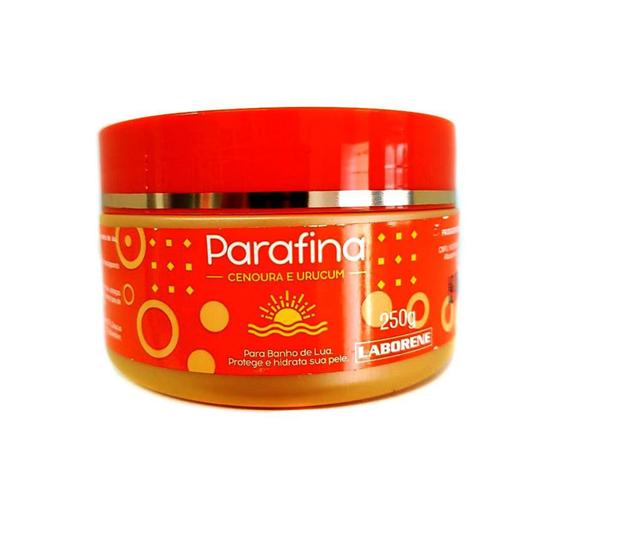 Creme Parafina Cenoura E Urucum Parafina Cenoura E Urucum Laborene Banho de Lua Bronzeamento - Protetor