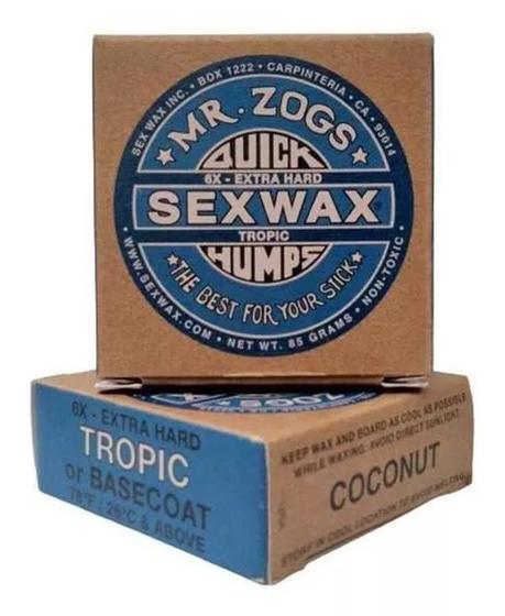 Imagem de Parafina Sexwax - Quick Humps 6x Azul (10 Unidades)