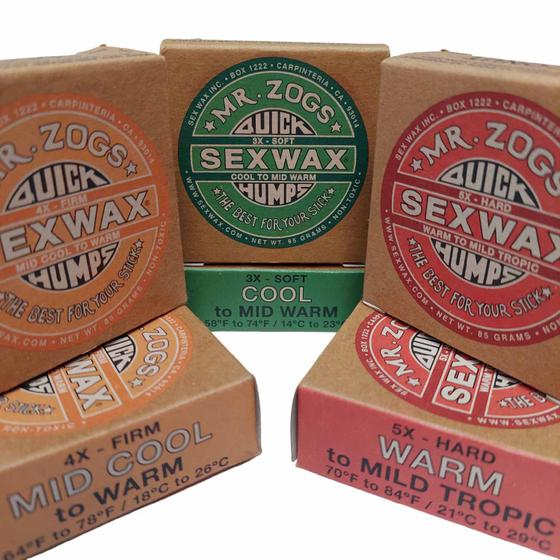 Imagem de Parafina SEXWAX Quick Humps Surf - Eco Box