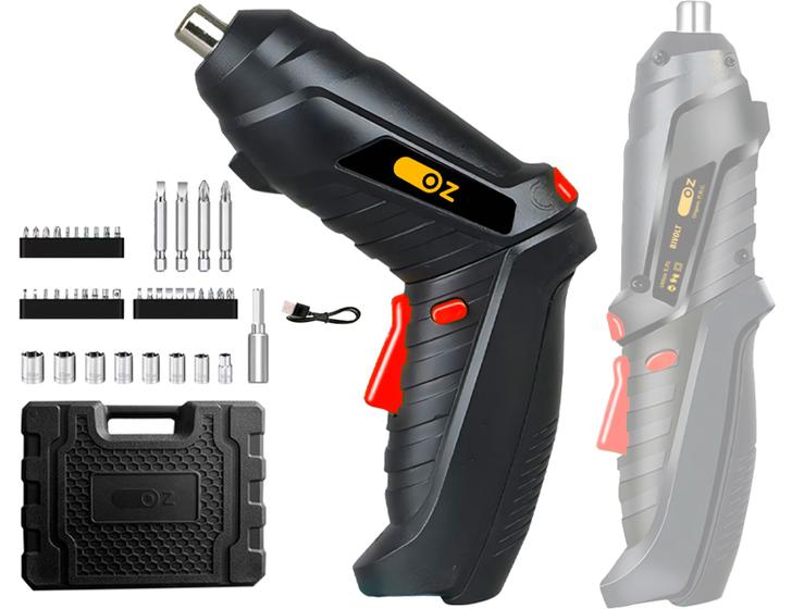 Imagem de Parafusadeira 4,8v Bivolt Com Maleta PB600K Oz