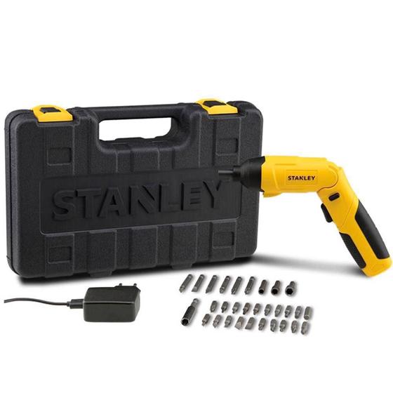 Imagem de Parafusadeira 6mm 4.0V 1,5a Com 30 peças SCS4K-BR - Stanley
