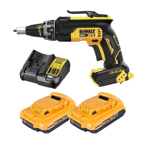 Parafusadeira Drywall A Bateria 20V DCF630 B 2 x 2Ah Dewalt - Outros ...