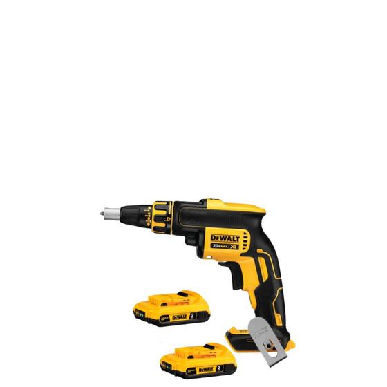 Imagem de Parafusadeira Drywall Gesso 20v 2 Baterias Dewalt Dcf620