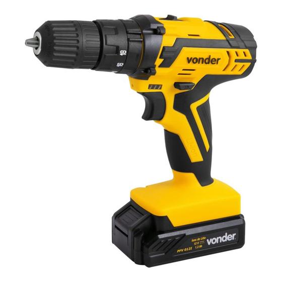 Imagem de Parafusadeira e Furadeira 12V 3/8" PFV012I com Impacto Bivolt