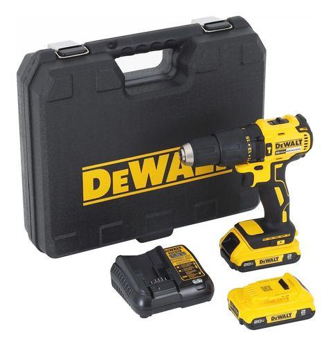 Imagem de Parafusadeira E Furadeira Com Impacto + 2 Baterias - Dewalt