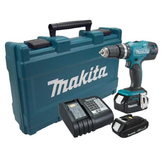 Parafusadeira/furad. 18V C/impacto Makita 1/2" 2X Bateria 1.5Ah Dhp453Sye Menor preço em Parafusadeira/furad. 18V C/impacto Makita 1/2" 2X Bateria 1.5Ah Dhp453Sye